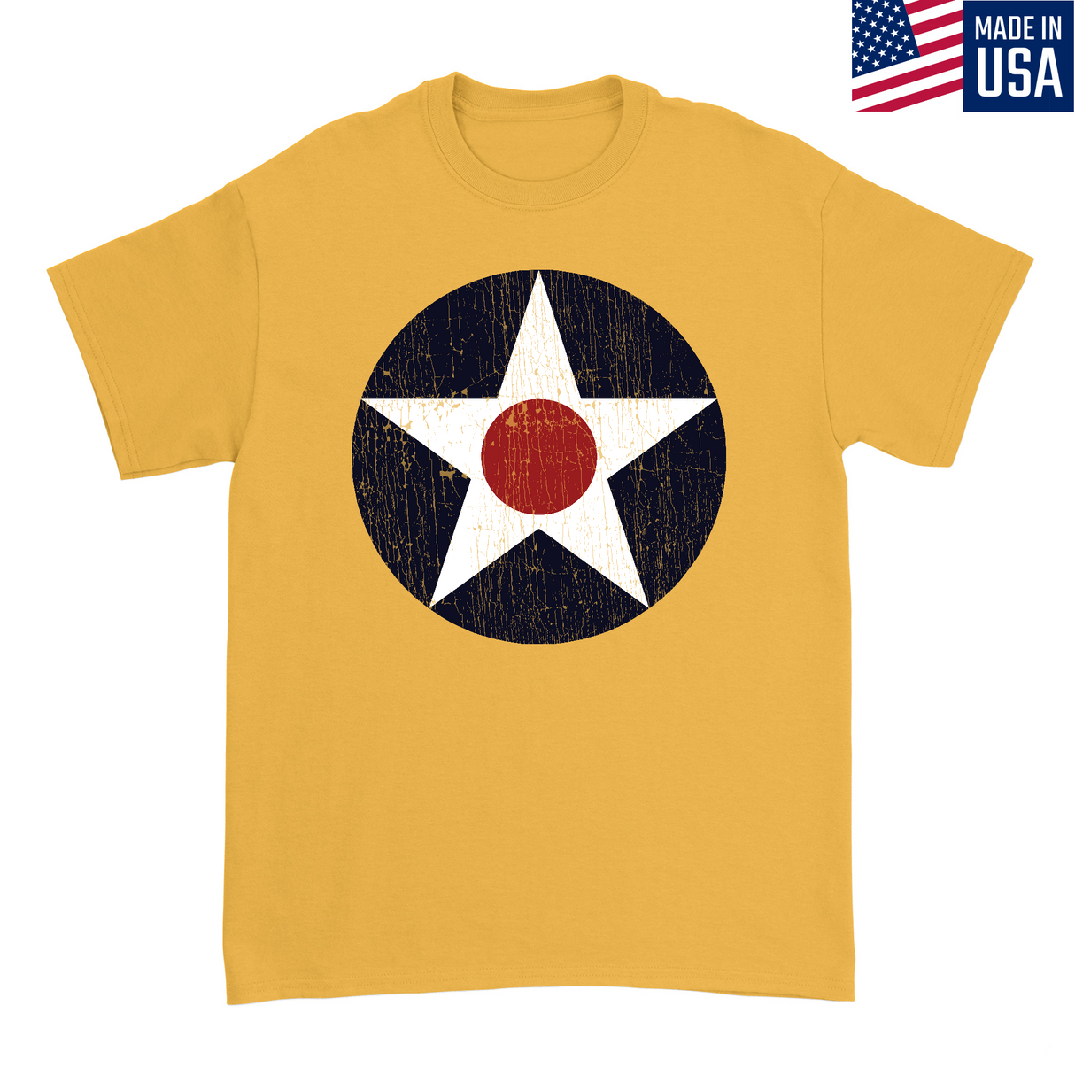 Mens Small Yellow Style_T-Shirt