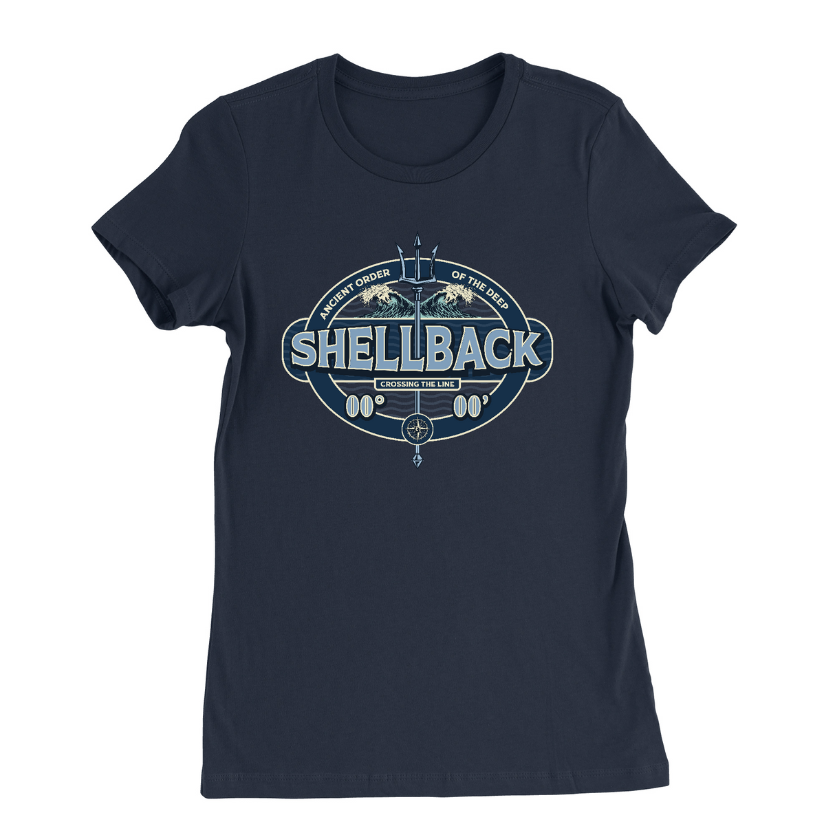Womens Small Navy Style_T-Shirt