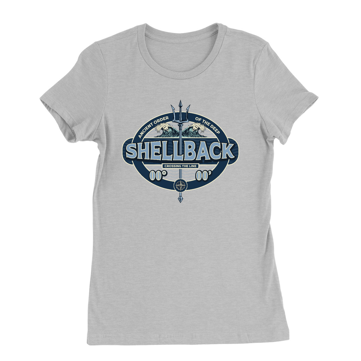 Womens Small Solid Athletic Grey Style_T-Shirt