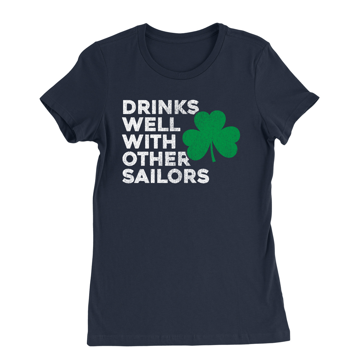 Womens Small Navy Style_T-Shirt