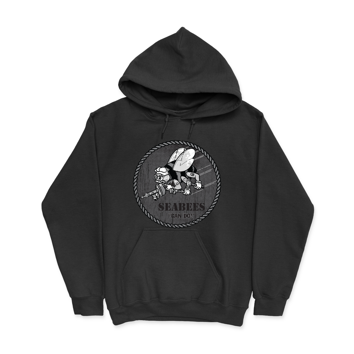 Mens Small Black Style_Hoodie