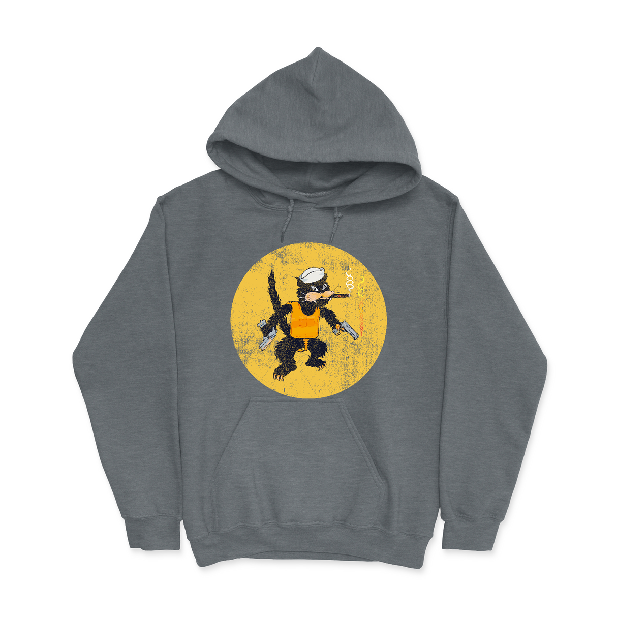 Mens Small Graphite Heather Style_Hoodie