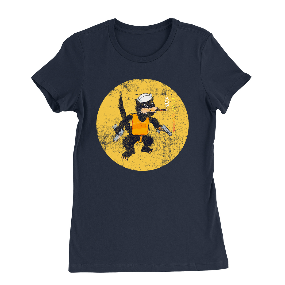 Womens Small Navy Style_T-Shirt