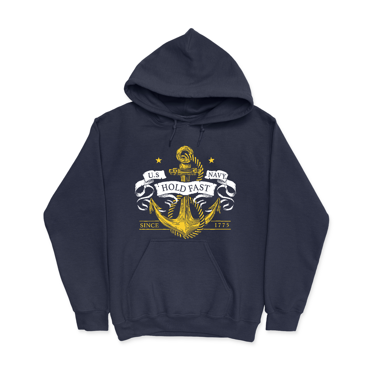 Mens Small Navy Style_Hoodie