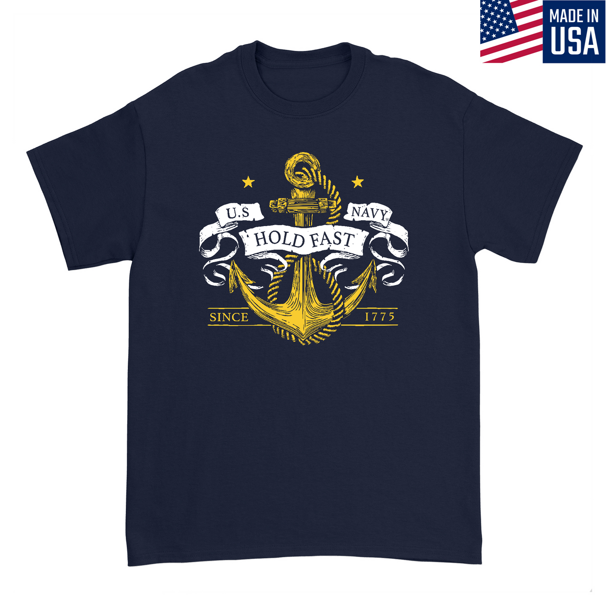 Mens Small Dark Navy Style_T-Shirt