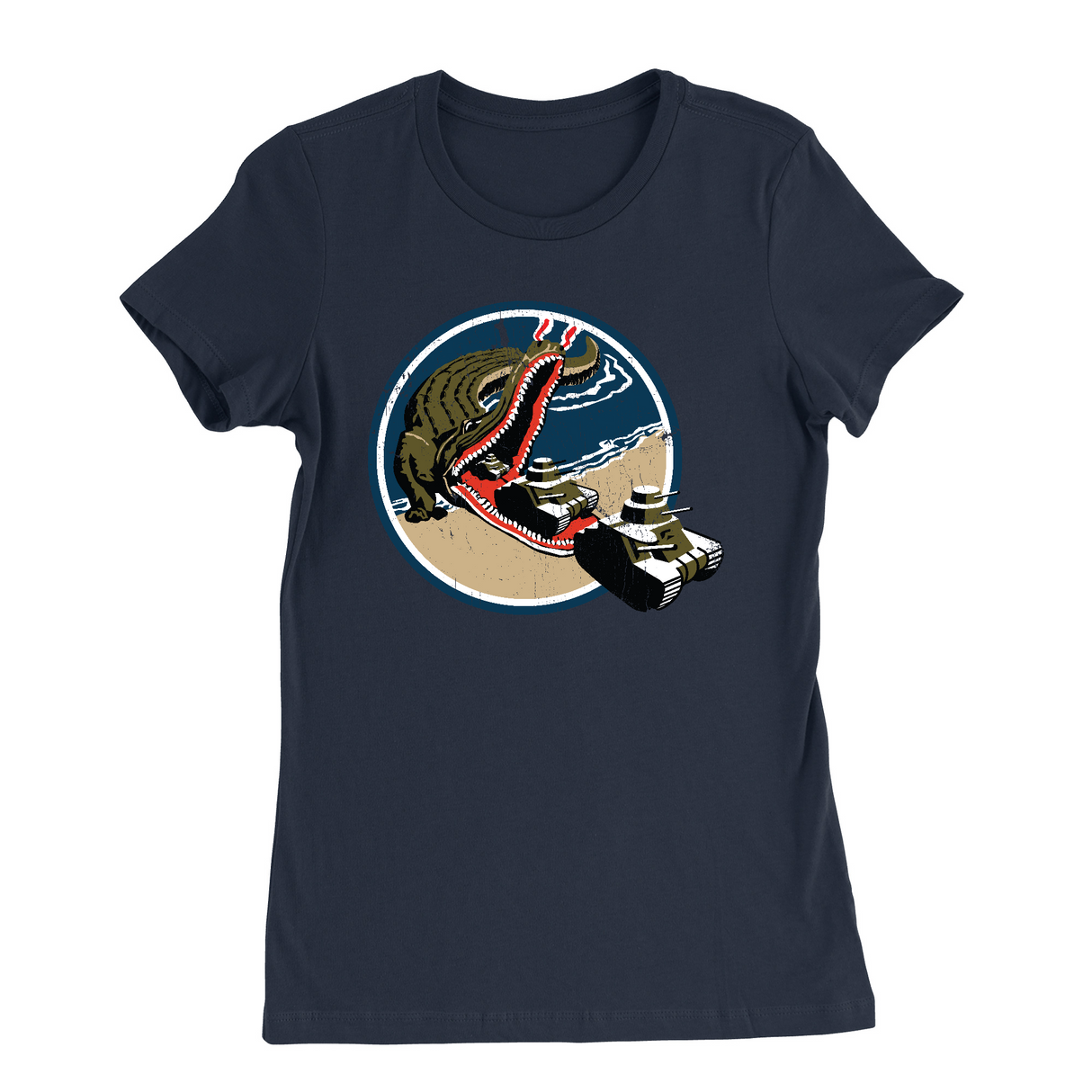 Womens Small Navy Style_T-Shirt