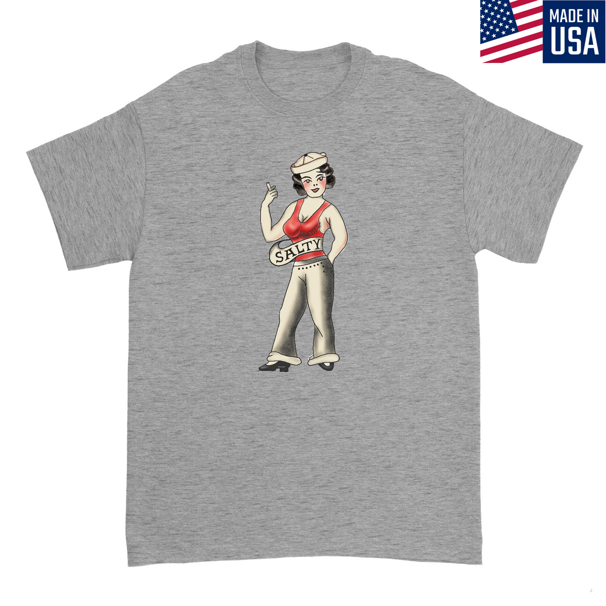 Mens Small Dark Ash Style_T-Shirt