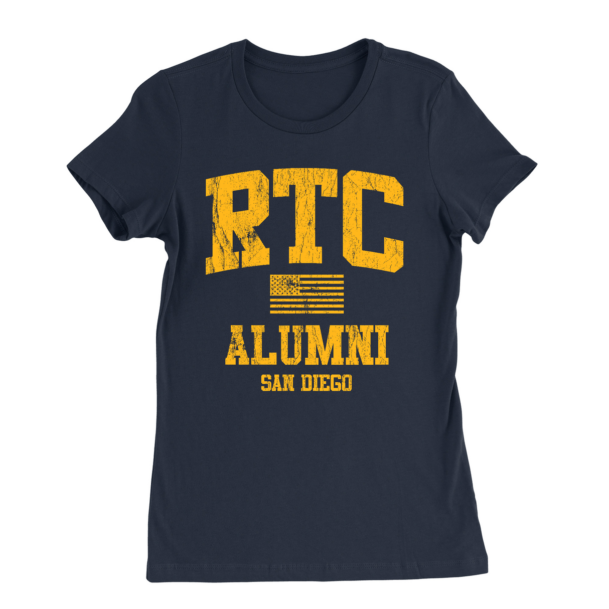 Womens Small Navy Style_T-Shirt