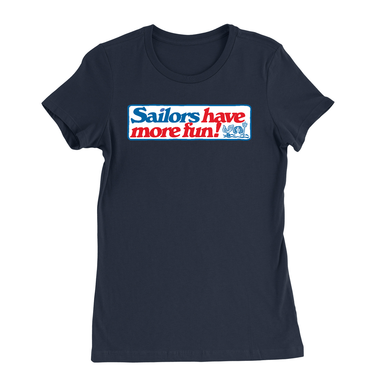 Womens Small Navy Style_T-Shirt