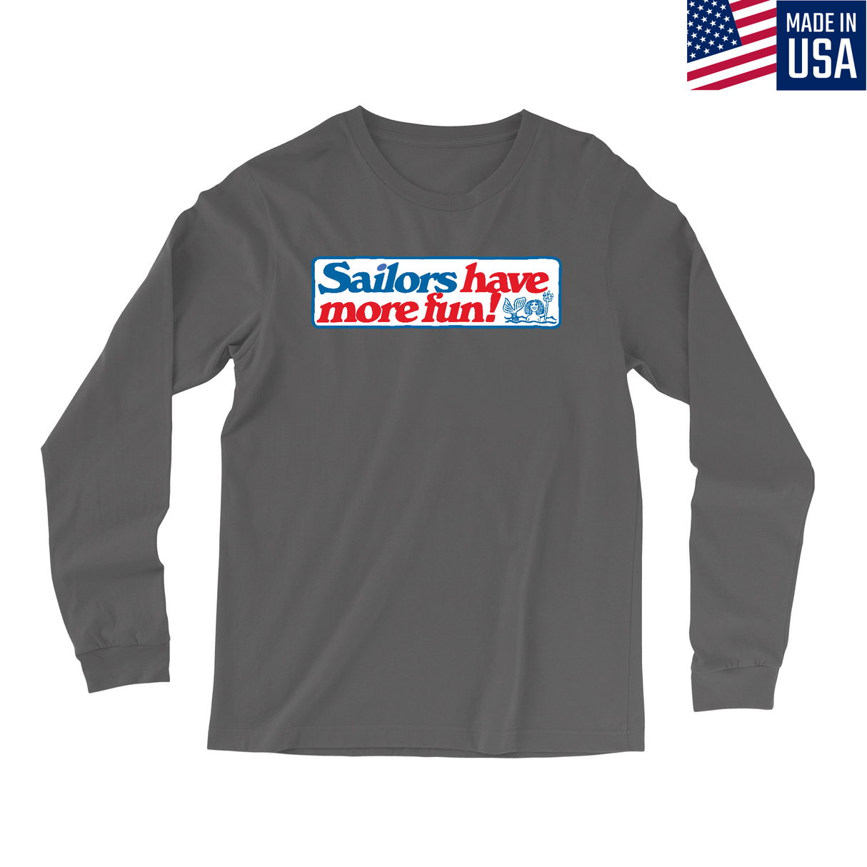 Mens Small Charcoal Style_Long Sleeve