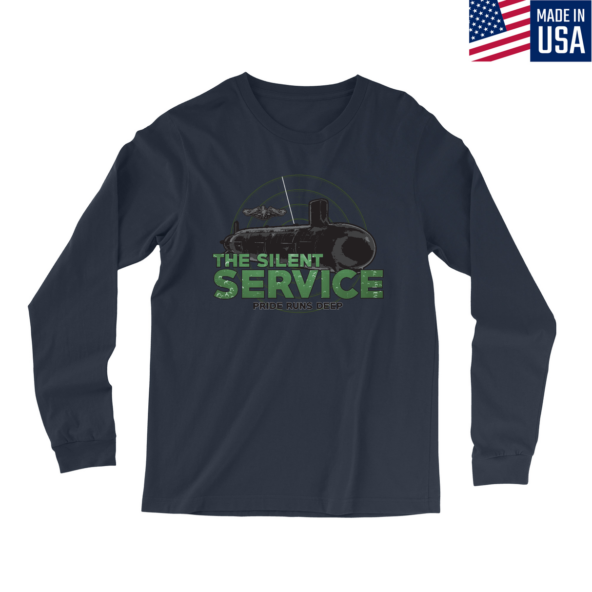 Mens Small Navy Style_Long Sleeve