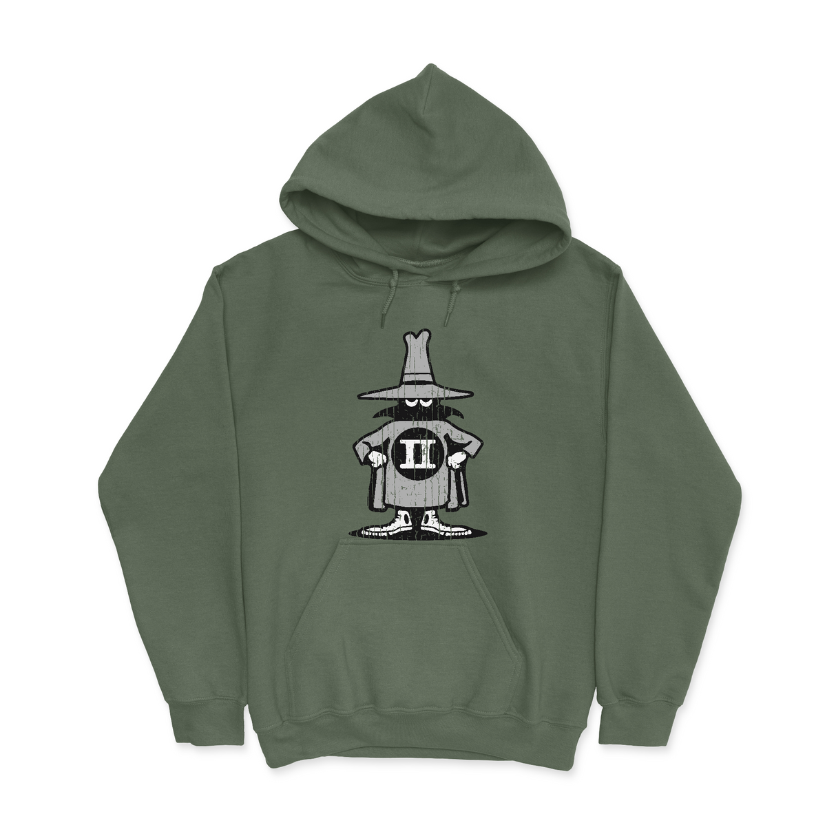 Mens Small Military Green Style_Hoodie
