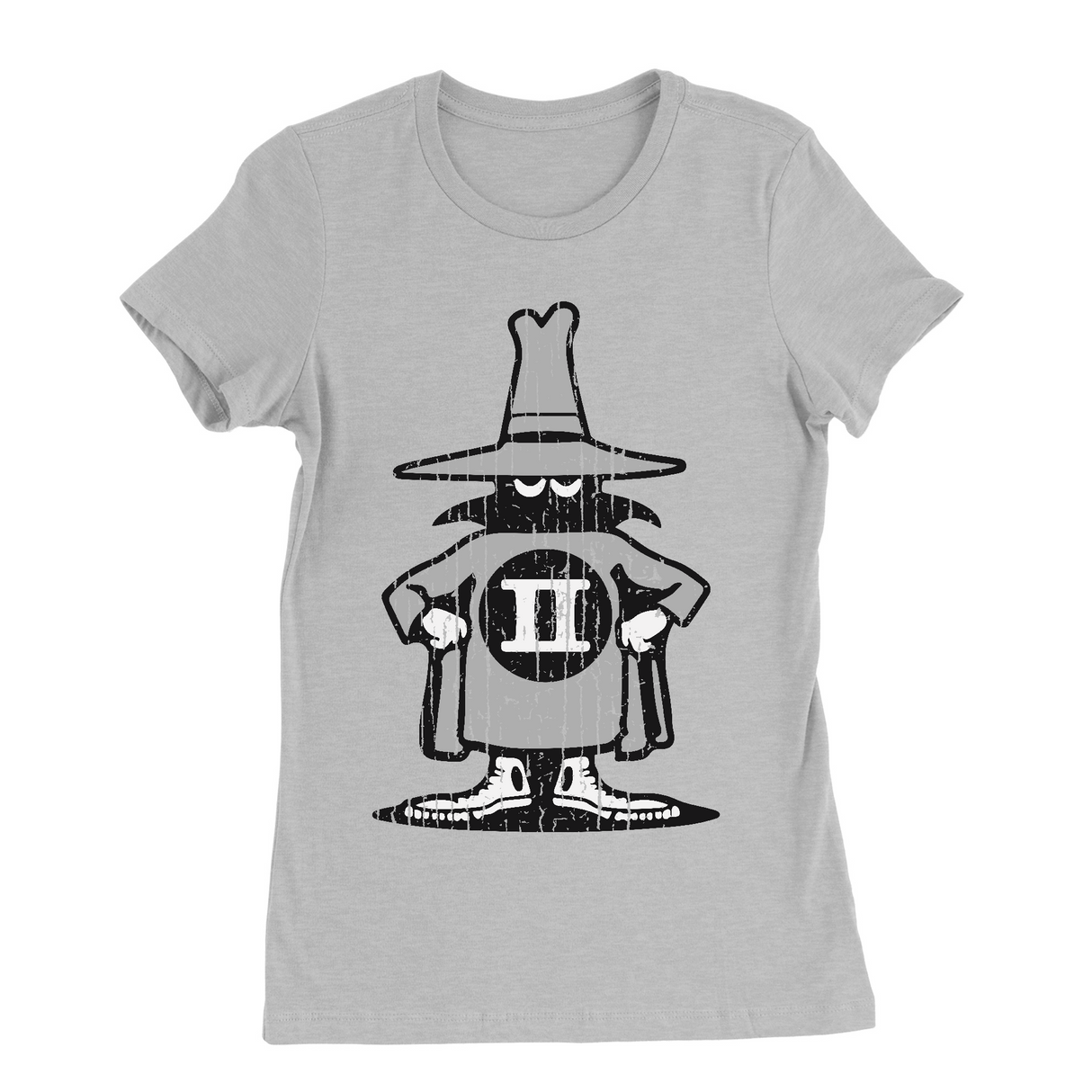 Womens Small Solid Athletic Grey Style_T-Shirt