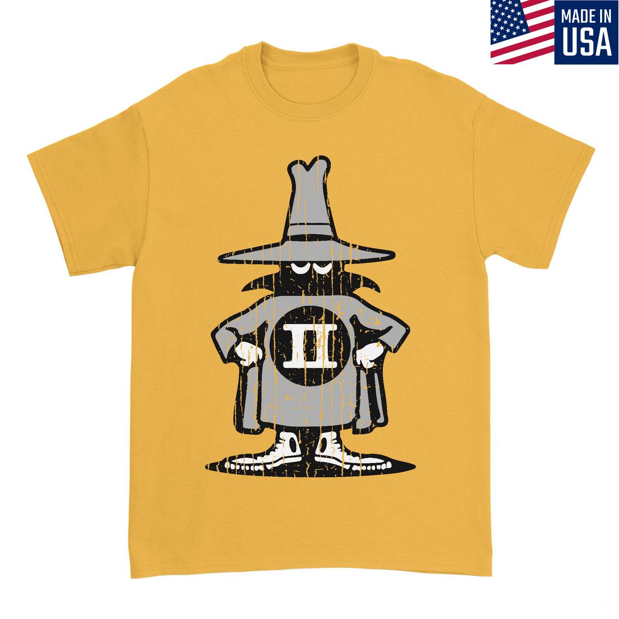 Mens Small Yellow Style_T-Shirt