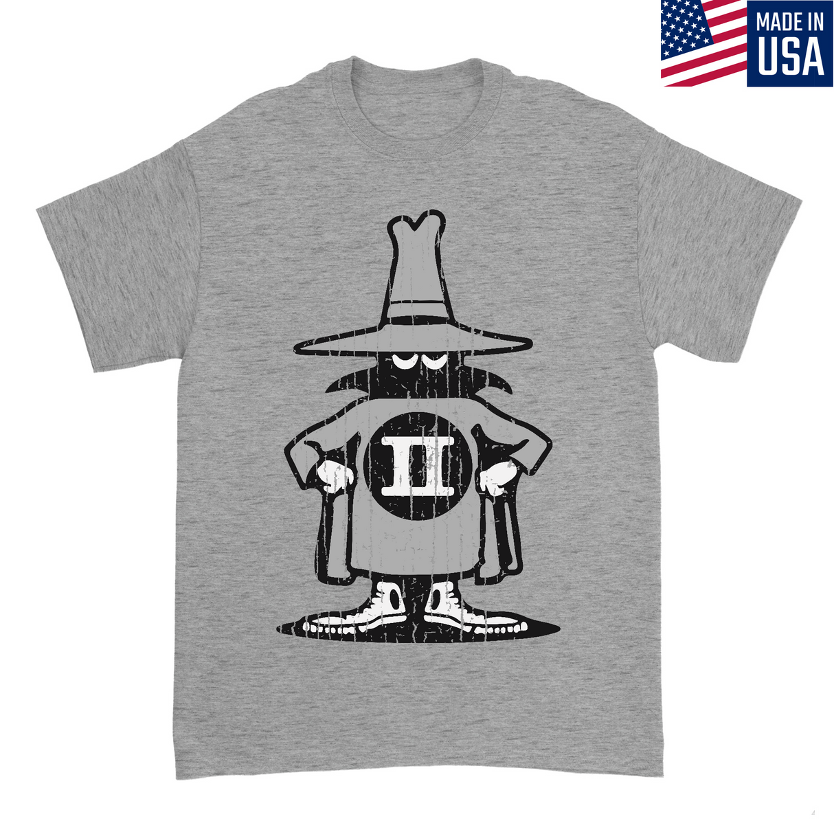 Mens Small Dark Ash Style_T-Shirt