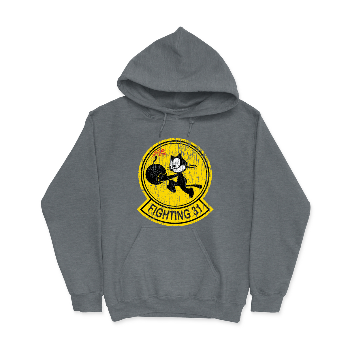 Mens Small Graphite Heather Style_Hoodie