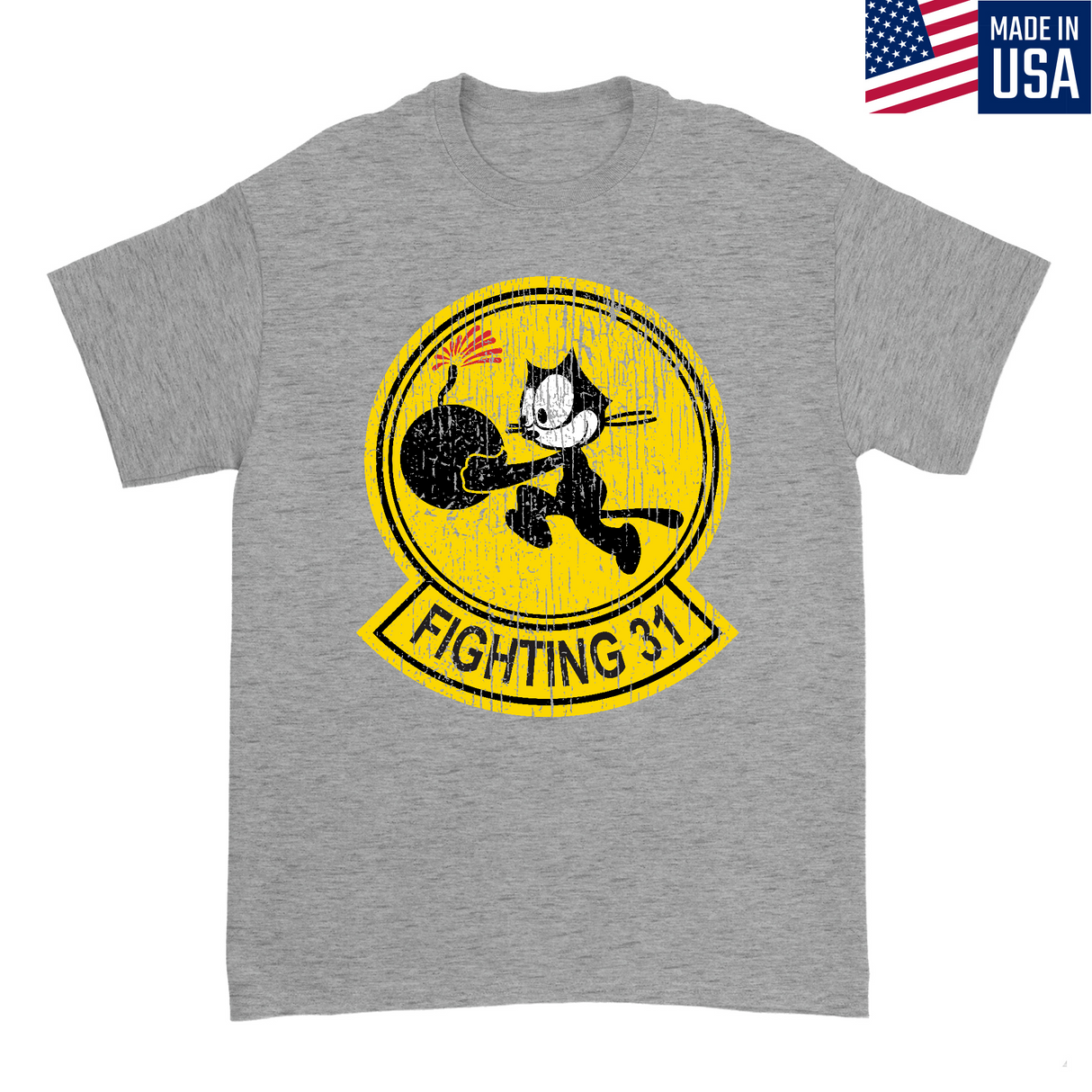 Mens Small Dark Ash Style_T-Shirt