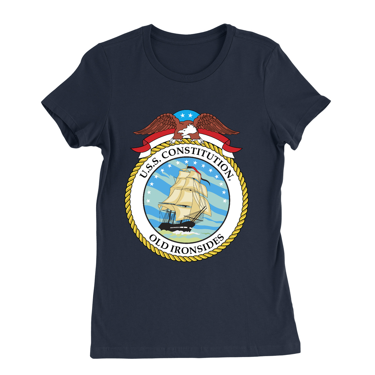 Womens Small Navy Style_T-Shirt