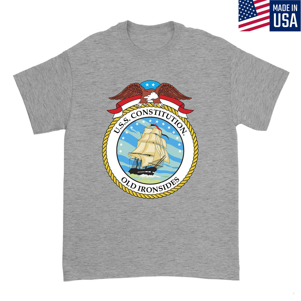 Mens Small Dark Ash Style_T-Shirt