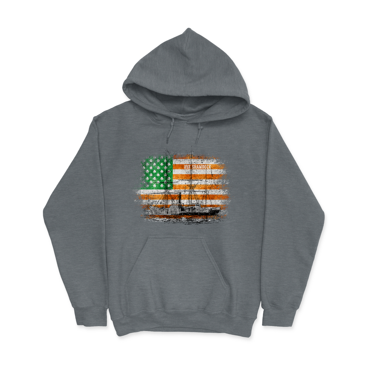 Mens Small Graphite Heather Style_Hoodie