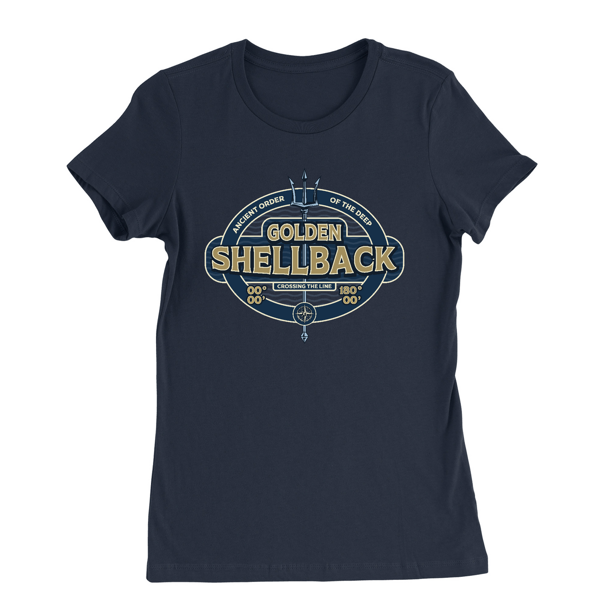 Womens Small Navy Style_T-Shirt