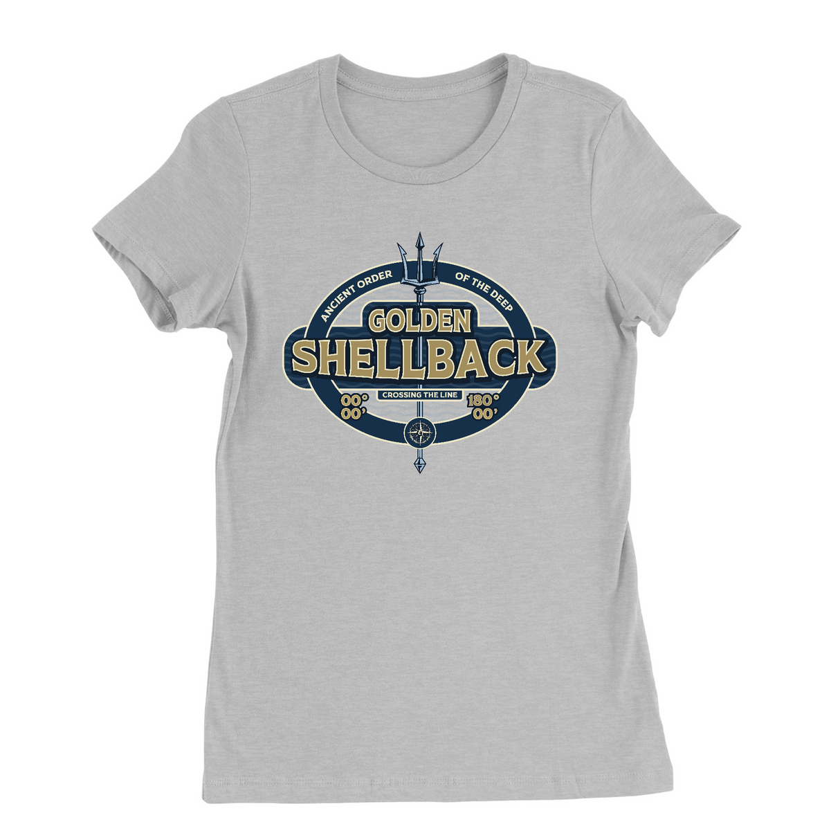 Womens Small Solid Athletic Grey Style_T-Shirt