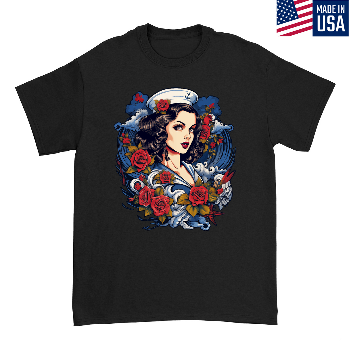 Mens Small Black Style_T-Shirt