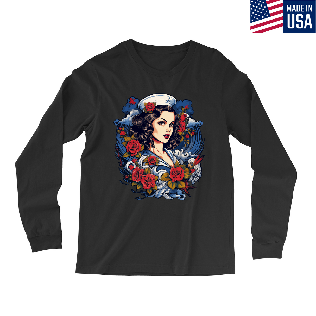 Mens Small Black Style_Long Sleeve