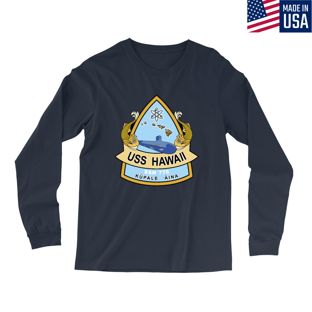 Mens Small Navy Style_Long Sleeve