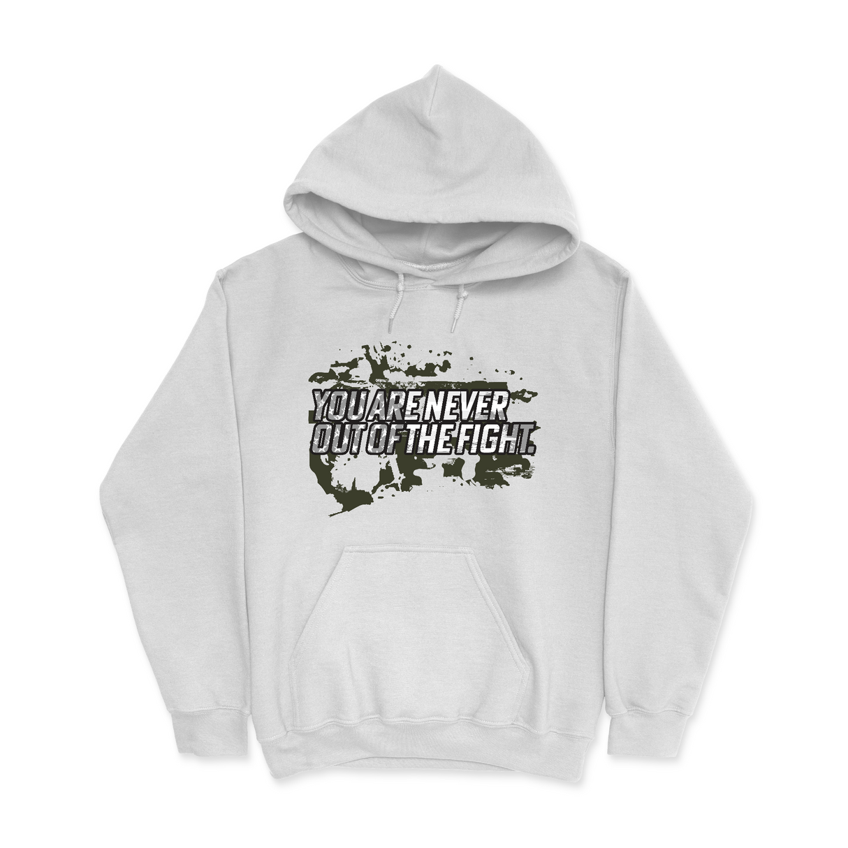 Mens Small White Style_Hoodie