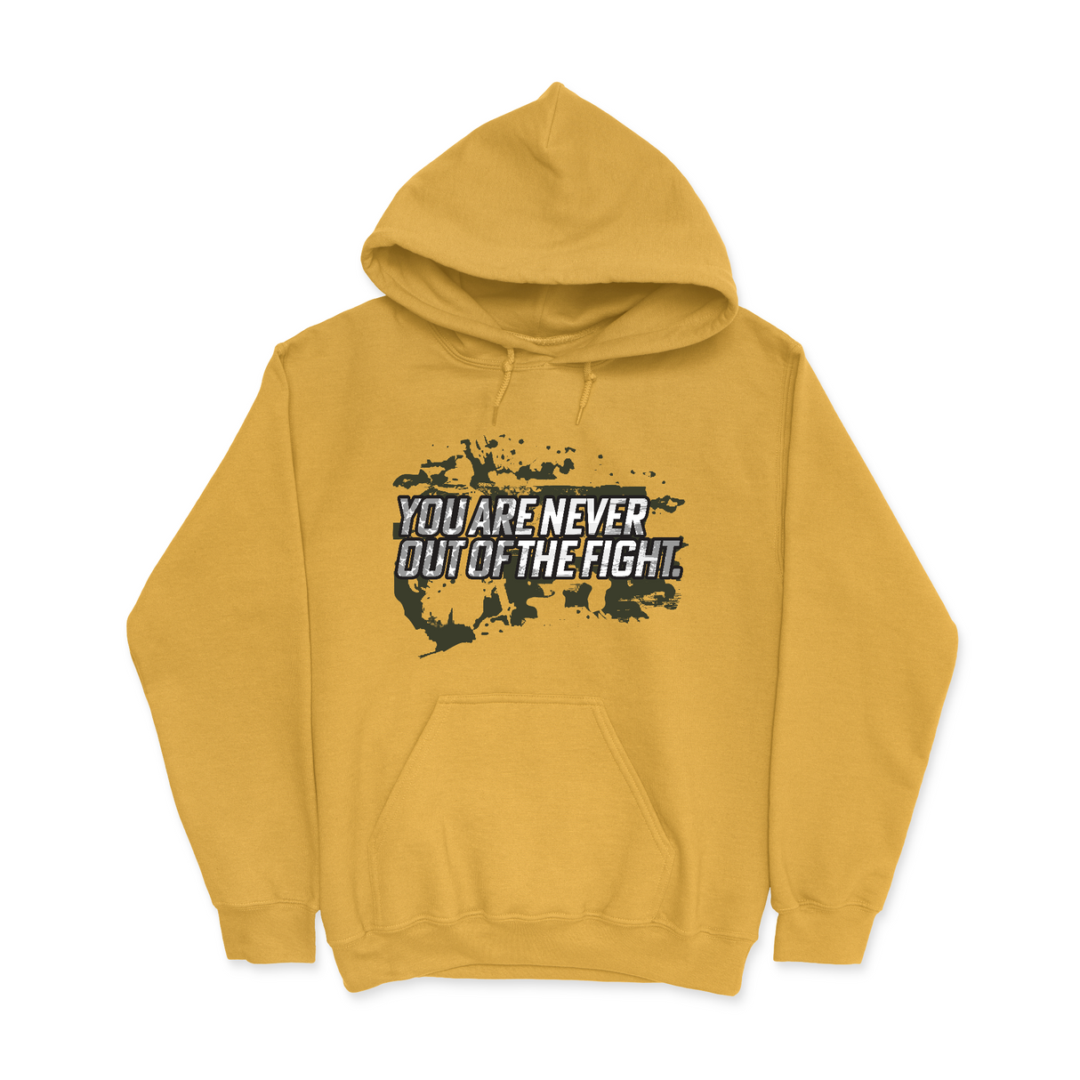 Mens Small Yellow Style_Hoodie