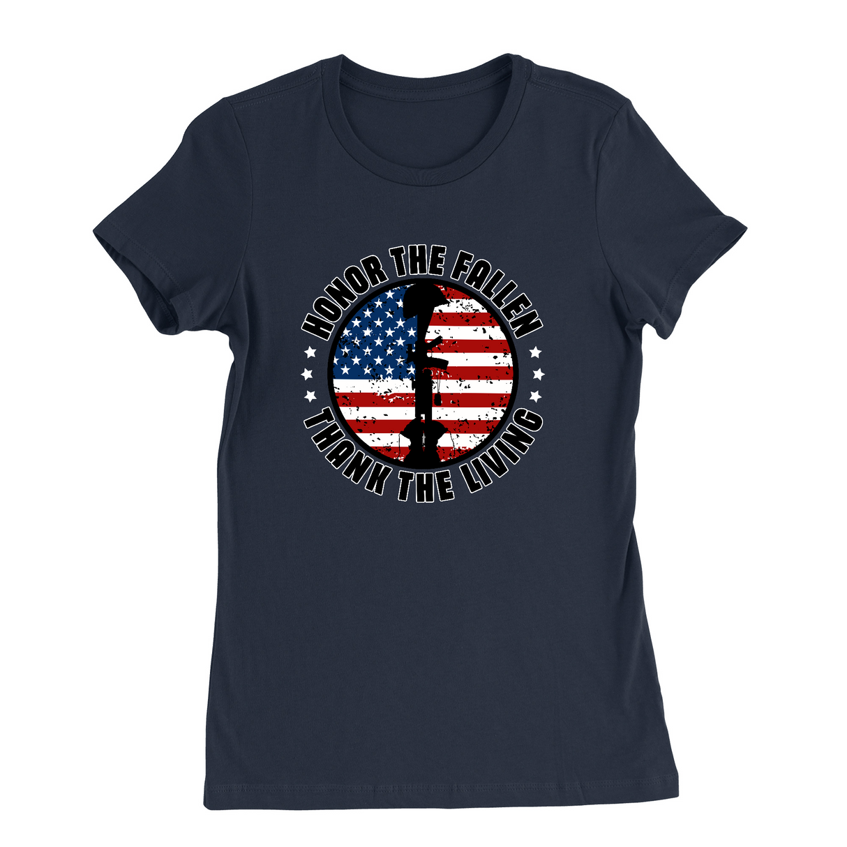 Womens Small Navy Style_T-Shirt