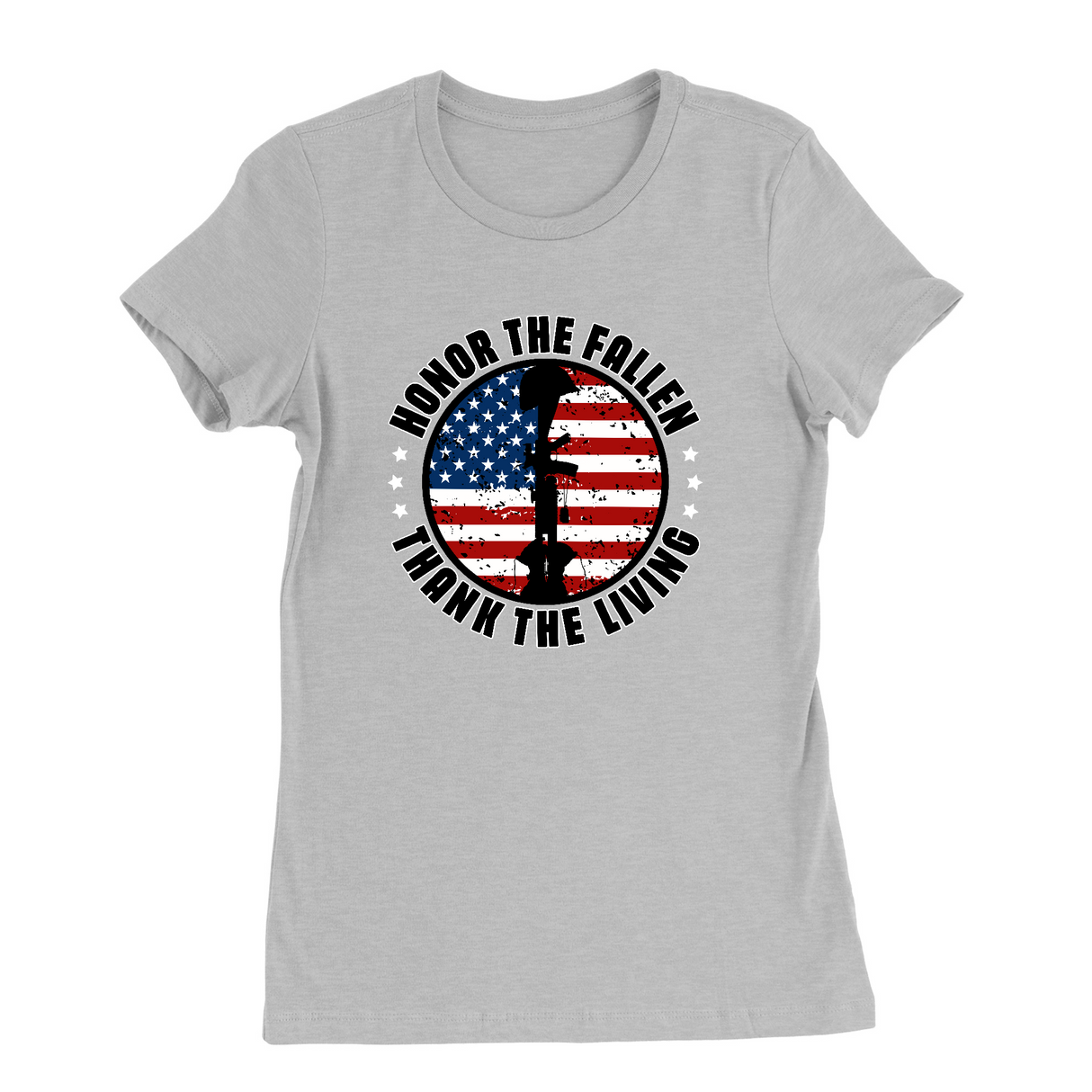 Womens Small Solid Athletic Grey Style_T-Shirt