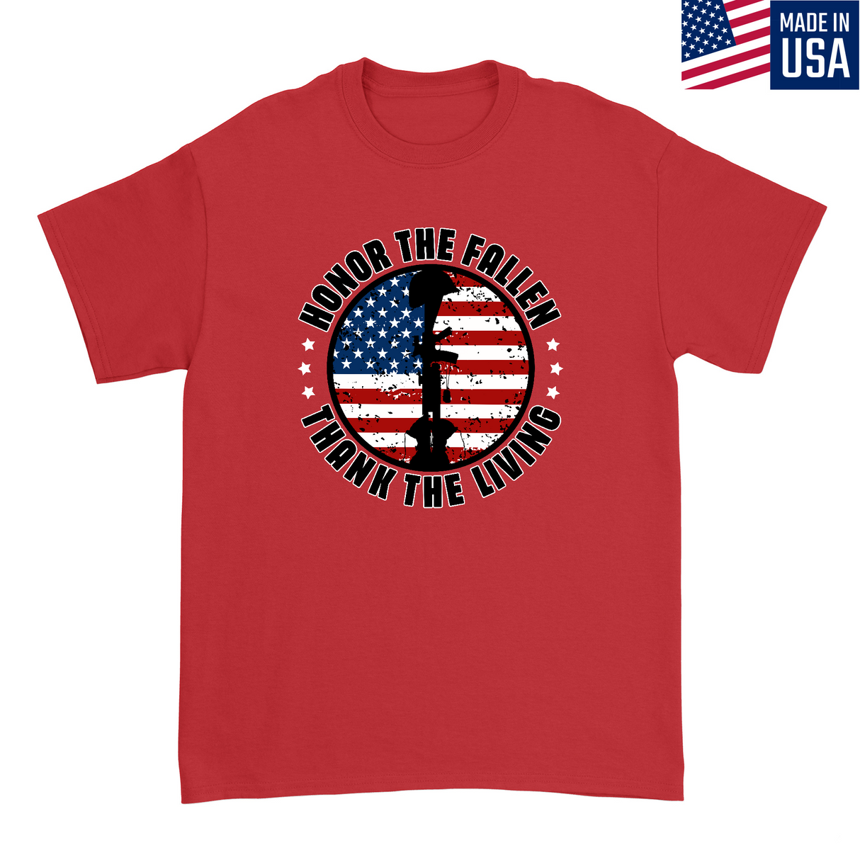 Mens Small Red Style_T-Shirt