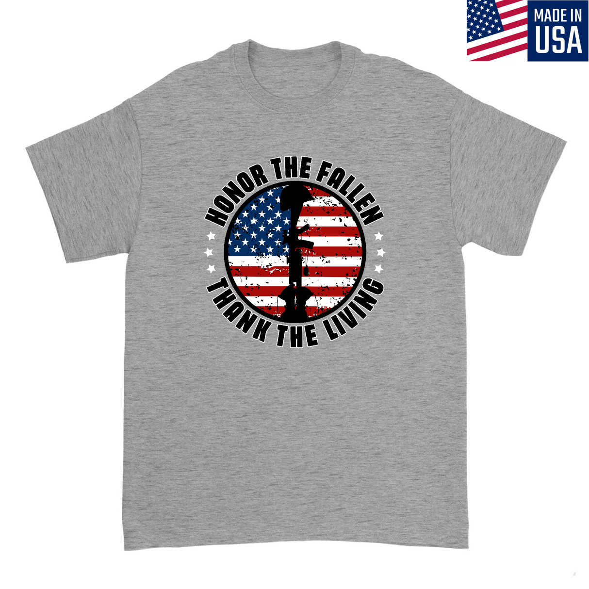 Mens Small Dark Ash Style_T-Shirt