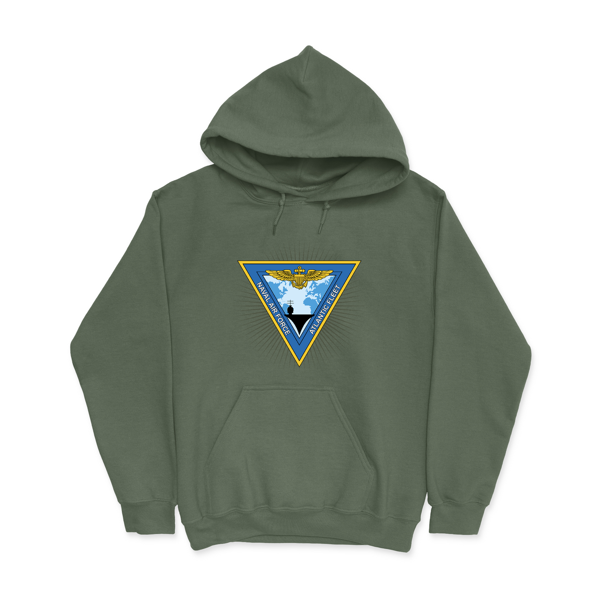 Mens Small Military Green Style_Hoodie