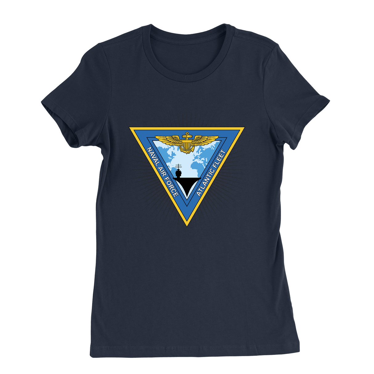 Womens Small Navy Style_T-Shirt