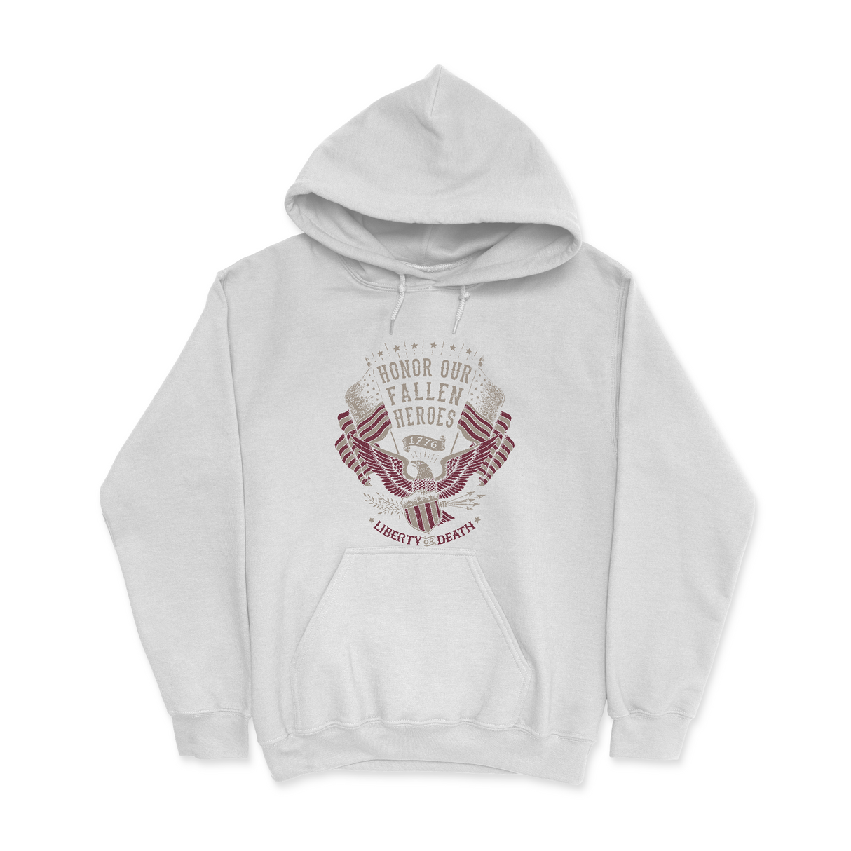 Mens Small White Style_Hoodie