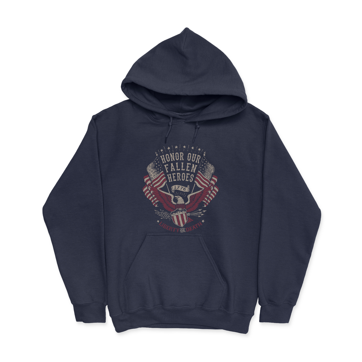 Mens Small Navy Style_Hoodie