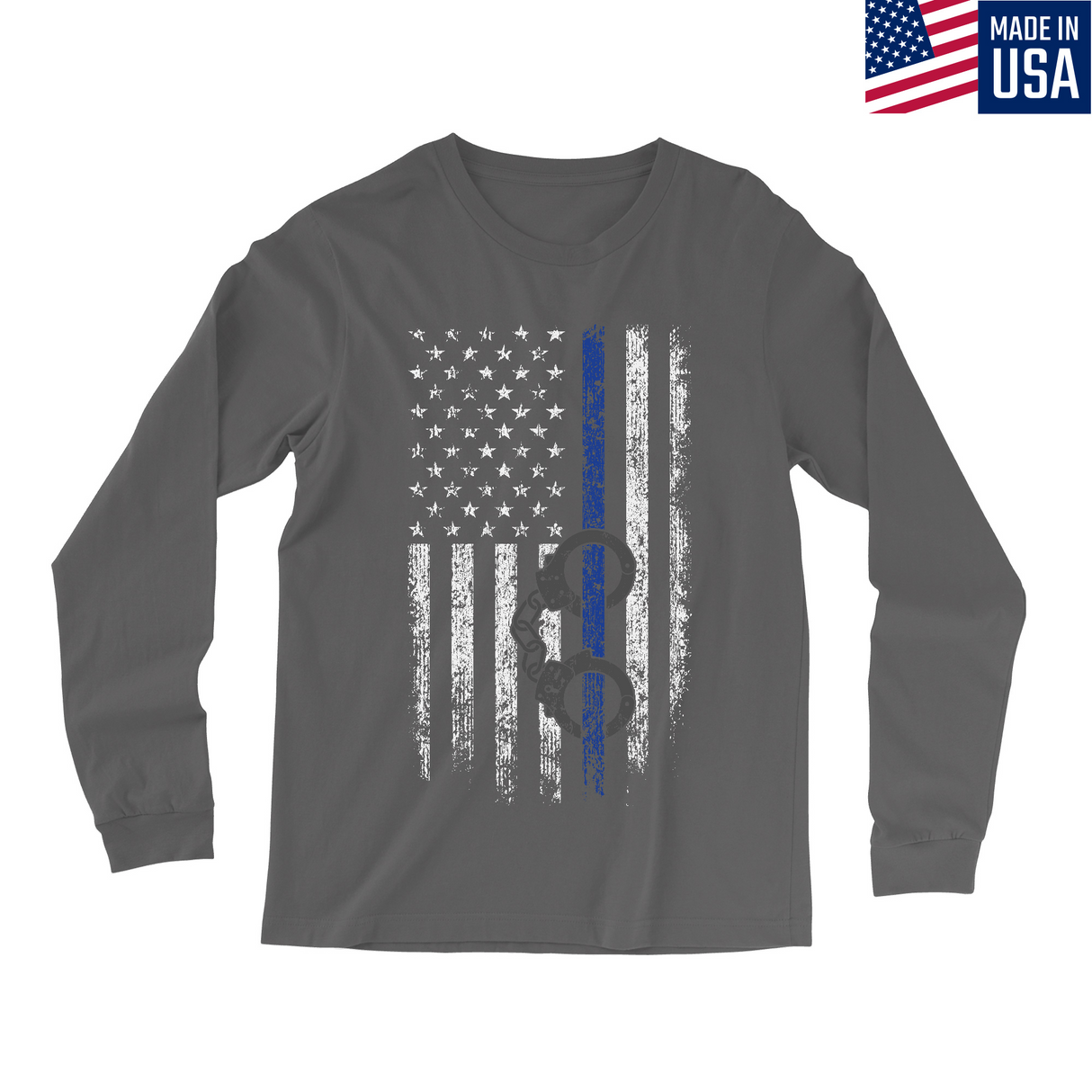 Mens Small Charcoal Style_Long Sleeve