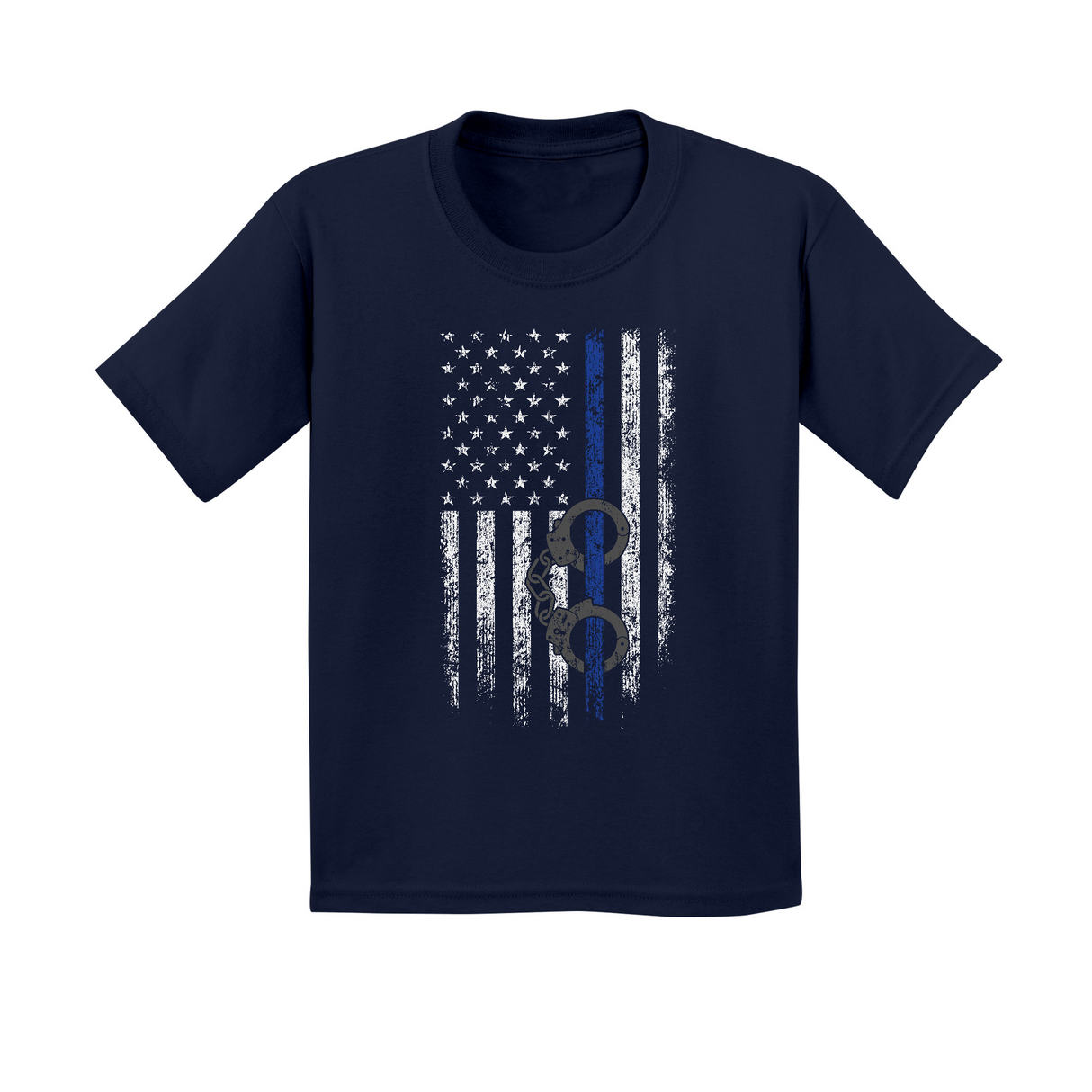Kids Small Navy Style_T-Shirt