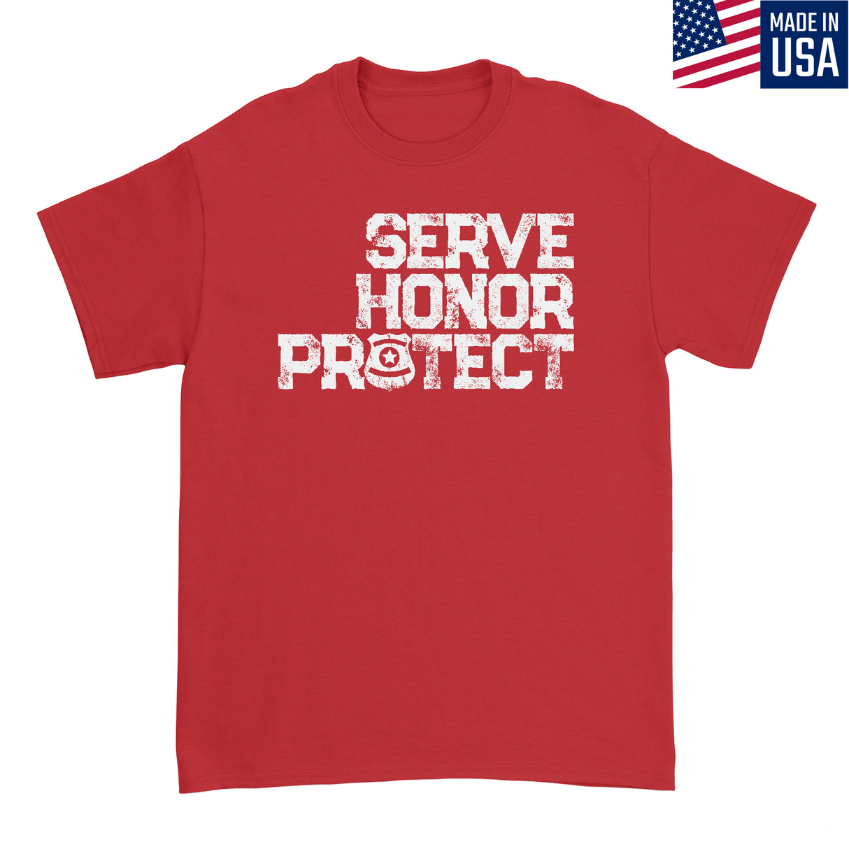 Mens Small Red Style_T-Shirt