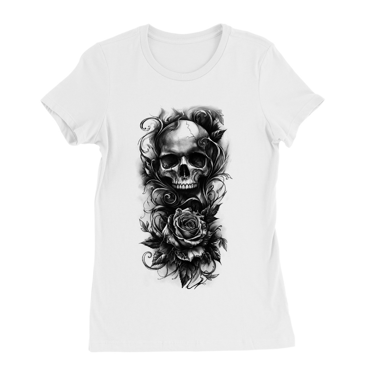 Womens Small White Style_T-Shirt