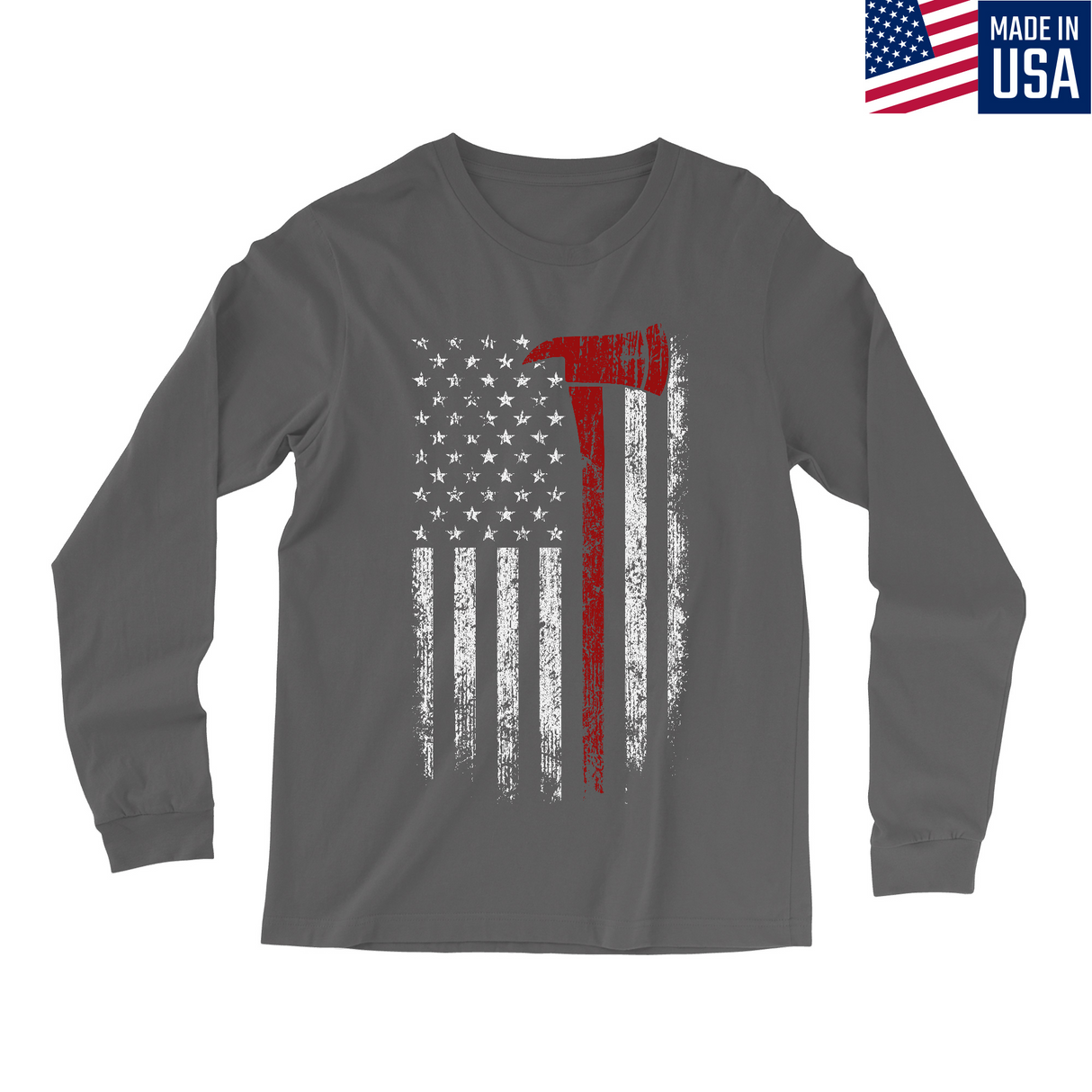 Mens Small Charcoal Style_Long Sleeve