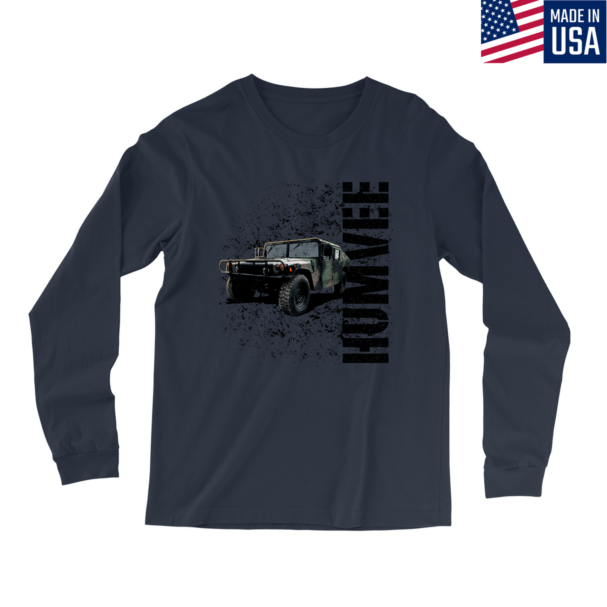 Mens Small Navy Style_Long Sleeve