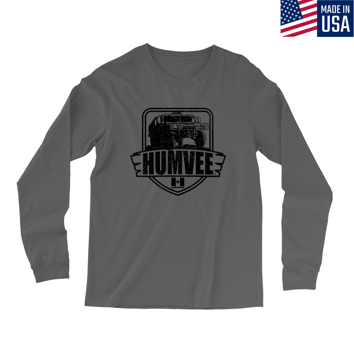 Mens Small Charcoal Style_Long Sleeve