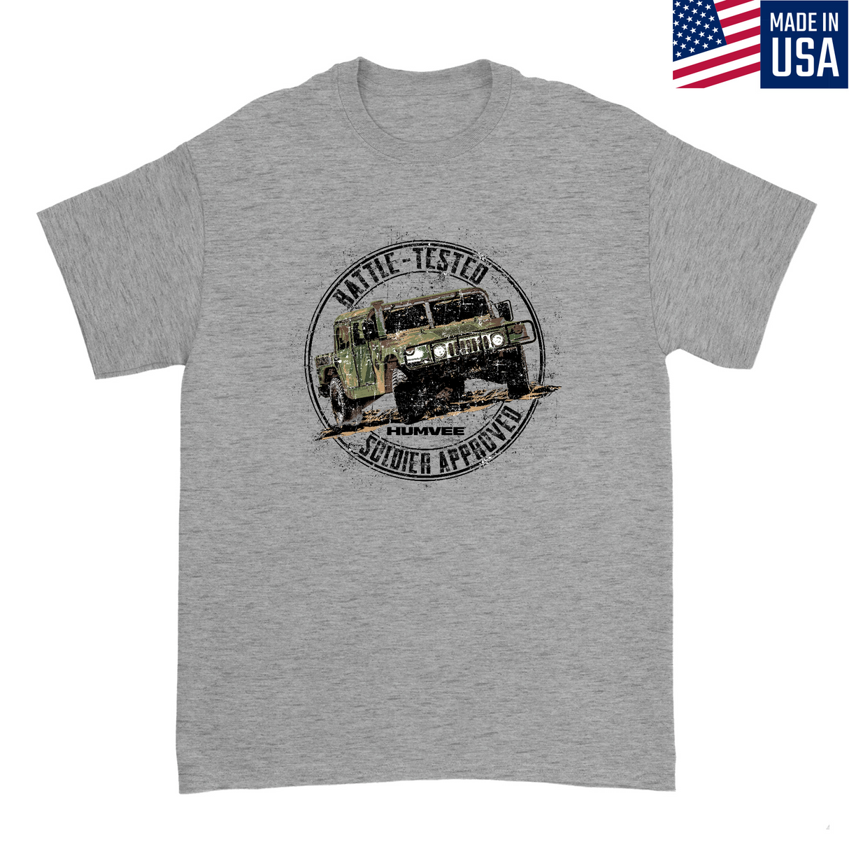 Mens Small Dark Ash Style_T-Shirt