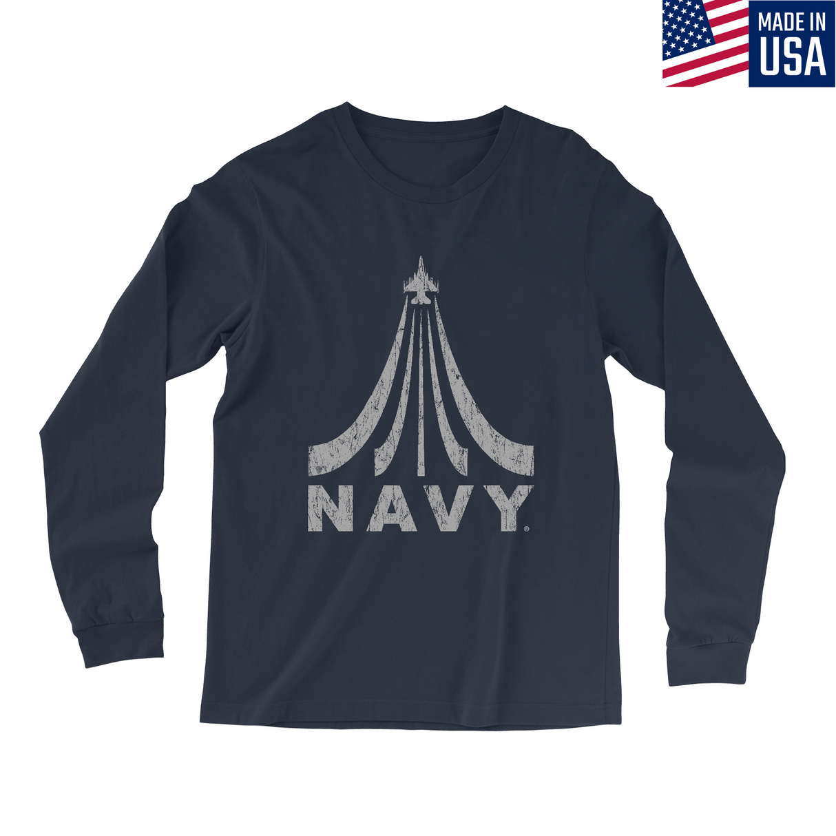 Mens Small Navy Style_Long Sleeve