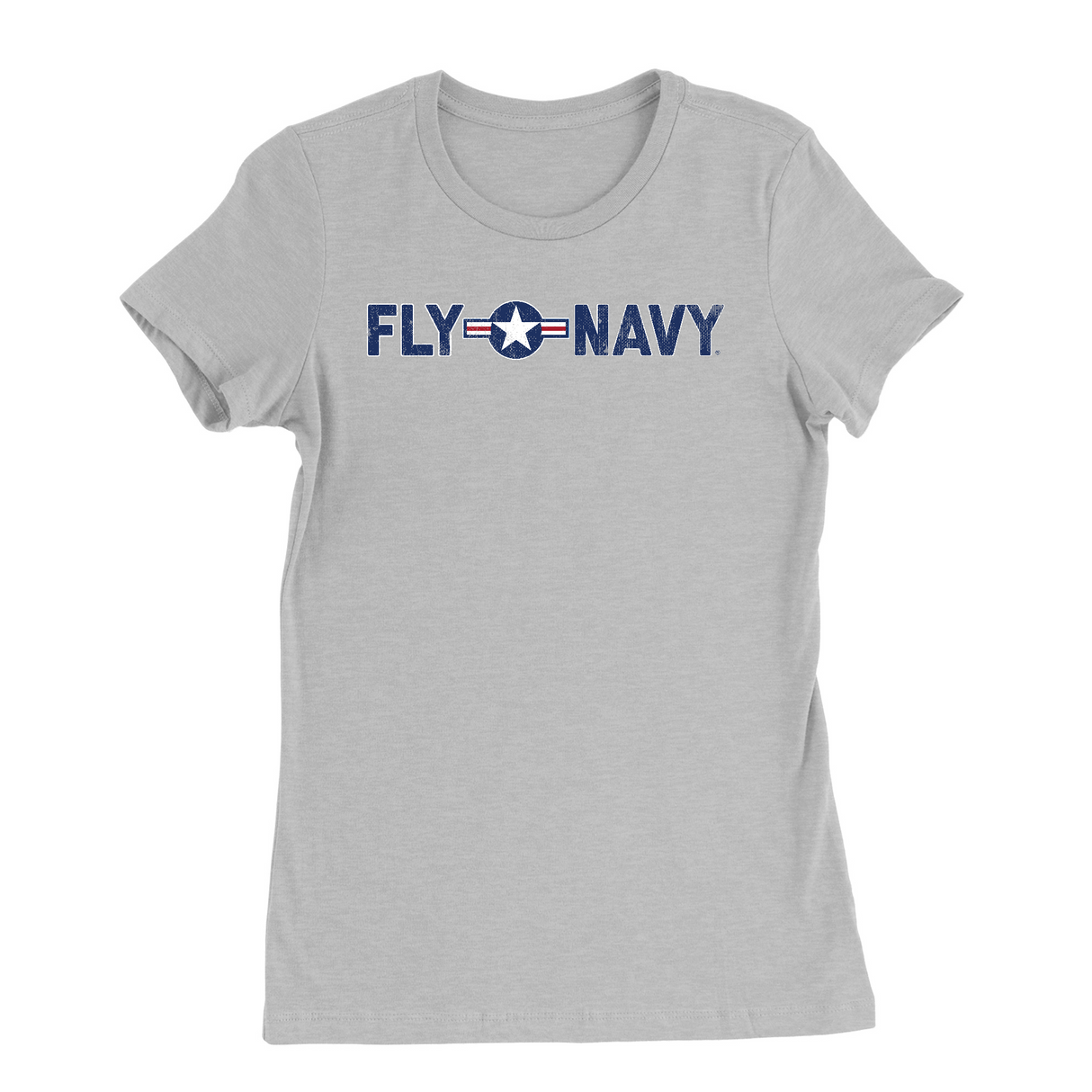 Womens Small Solid Athletic Grey Style_T-Shirt