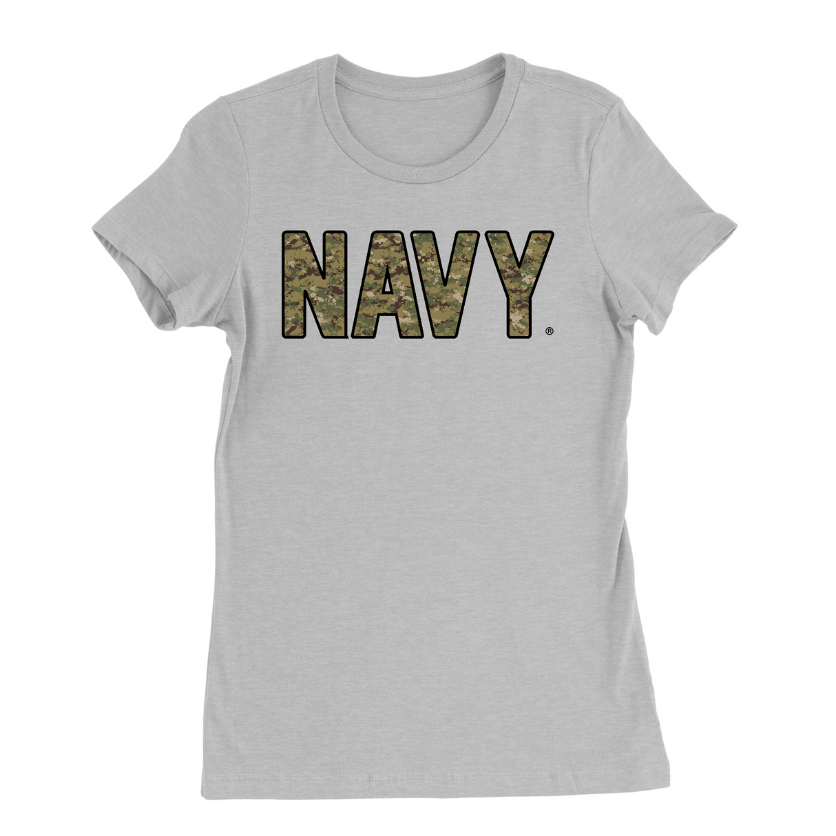 Womens Small Solid Athletic Grey Style_T-Shirt